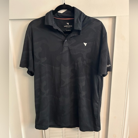 Macade Nolan Dark Grey Camo Shirt size XL - Picture 2 of 5